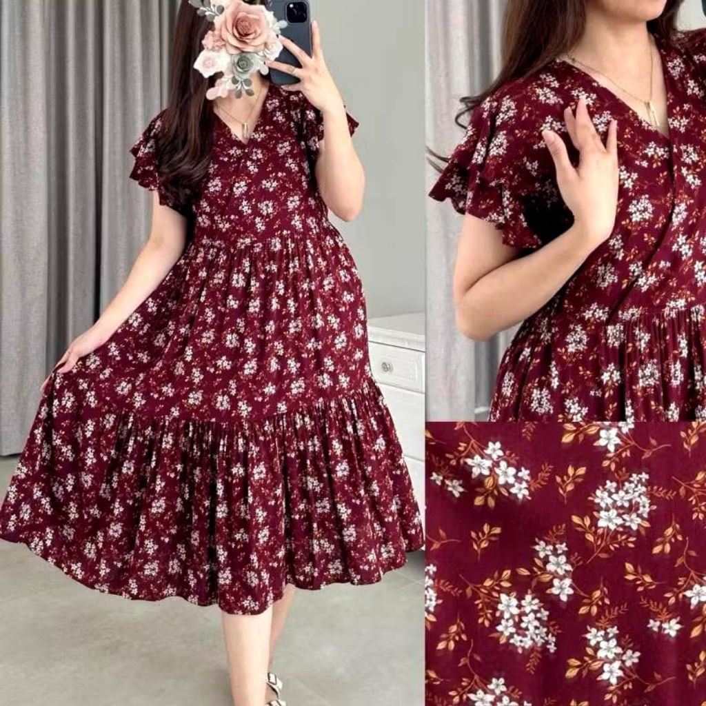 Jenny Dress / Daster bisa bumil bumil frendly