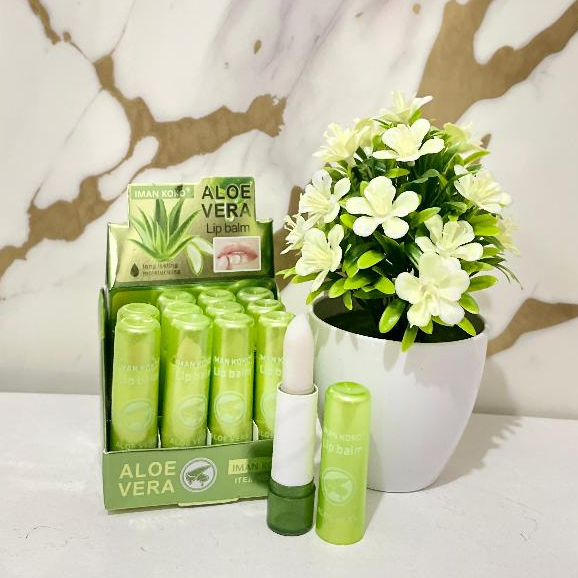 LIPBALM ALOE VERA IMAN KOKO ORIGINAL BPOM PER PCS