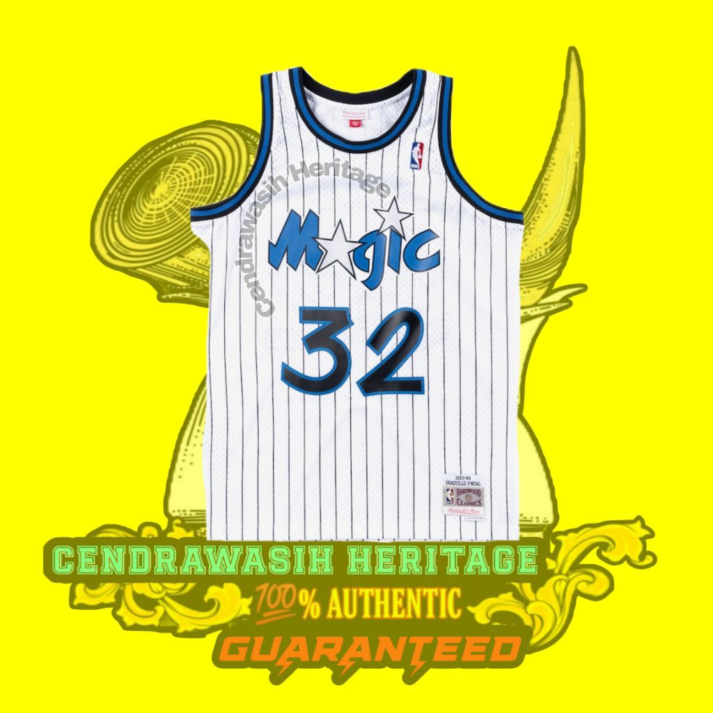 Mitchell & Ness Orlando Magic Shaquille O'Neal 1993-94 Hwc Swingman Player Jersey White Original