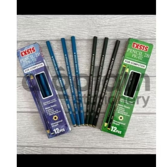 

pensil 2B eksis pensil murah 2pcs