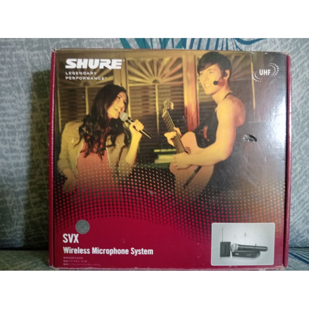 Mic Shure SVX-24A wireless