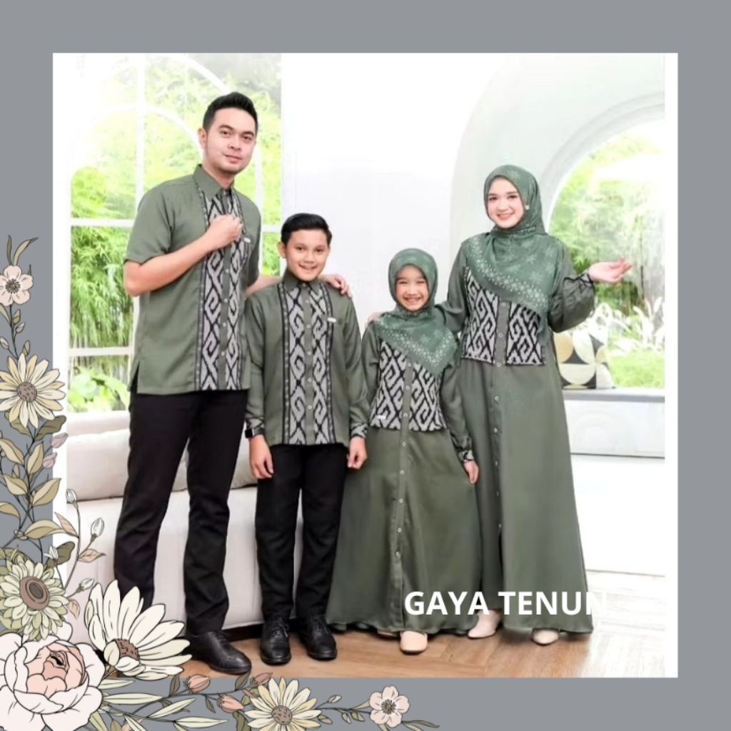 [GAYA TENUN]baju tenun - set couple - baju tenun couple - set couple tenun ethnic - set couple tenun