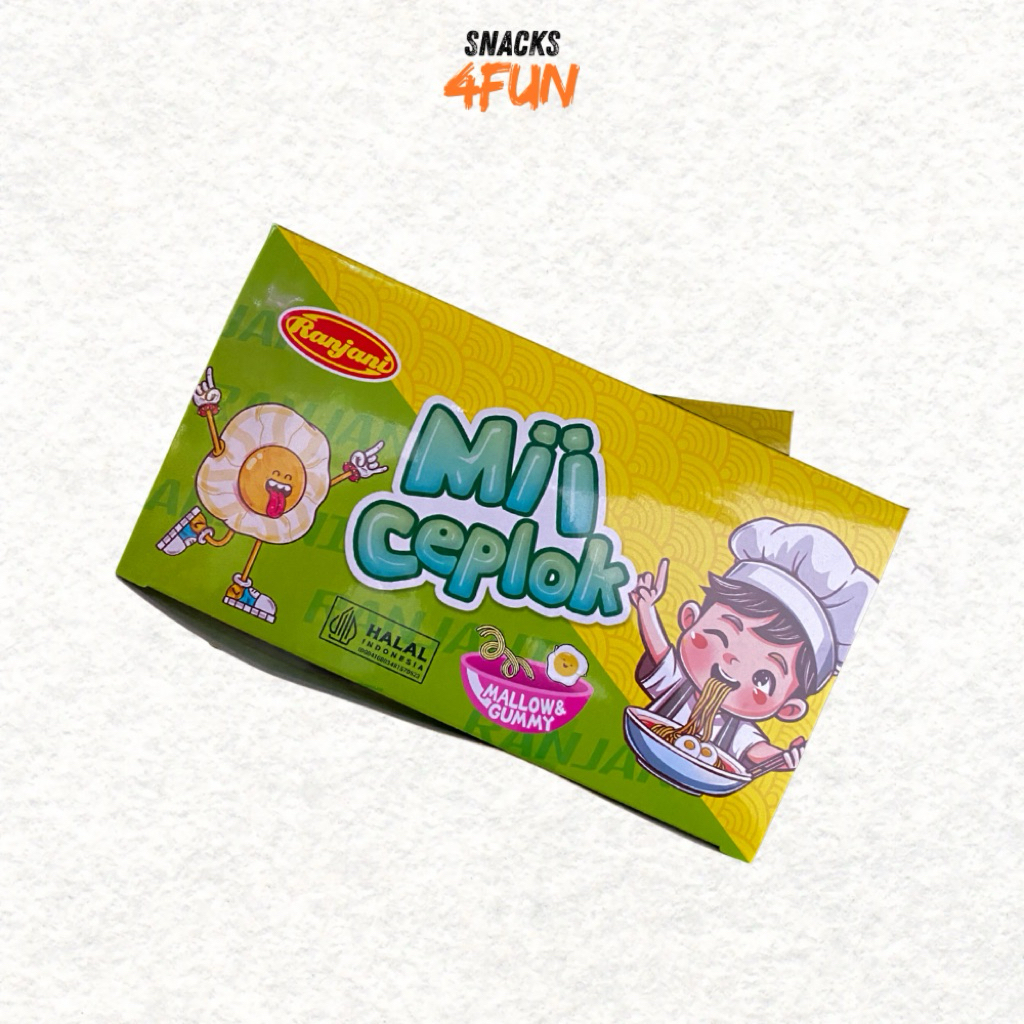 

Ranjani Youka Mii Ceplok 1 box isi 24pcs yupi marsmallow