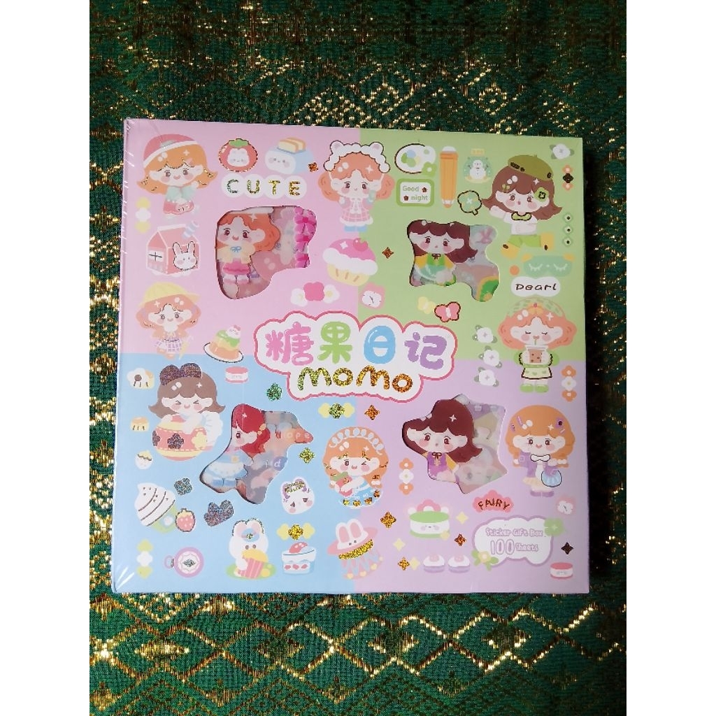 

Stiker Momo Rainbow isi 100 Pcs