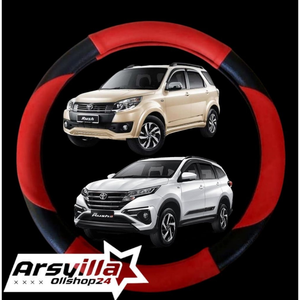 sarung stir cover stir minibus mobil Toyota Rush lama dan all new rush