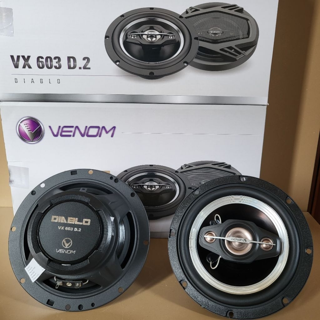 SPEAKER VENOM DIABLO VX 603D SPEAKER COAXIAL VENOM DIABLO VX 603D.2