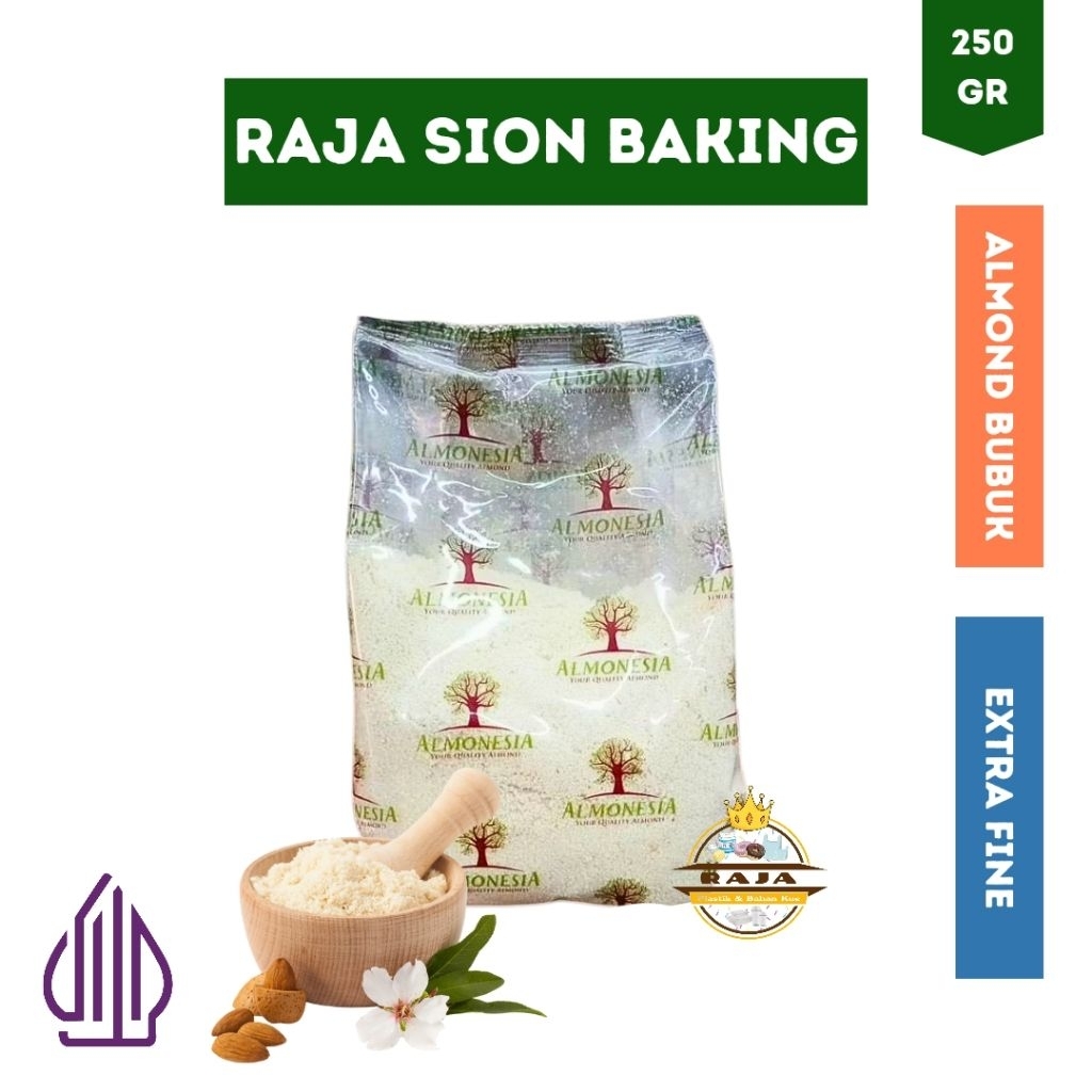 

ALMONESIA Almond Bubuk 250gr ( KEMASAN )