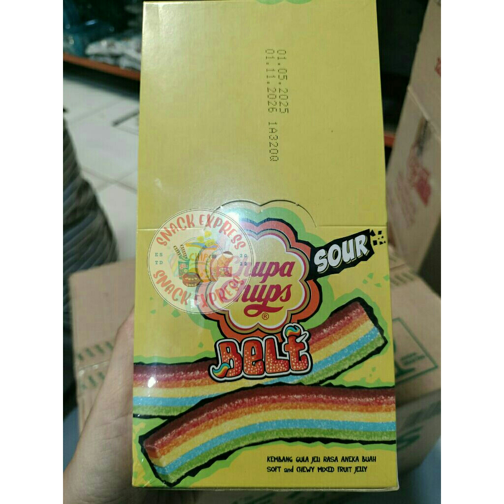 

Chupa Chup Sour Belt Box isi 24 pcs
