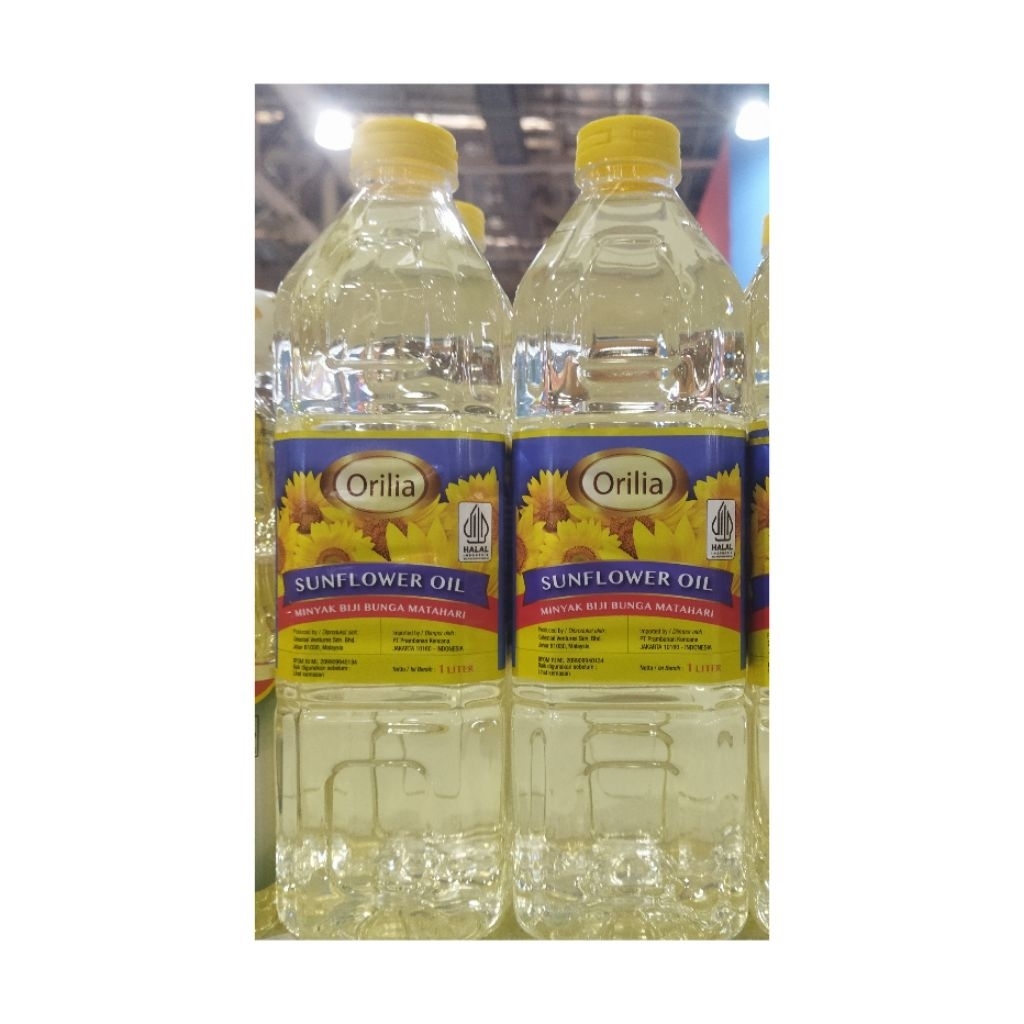 

ORILIA SUNFLOWER OIL 1 LITER ISI 1 BOTOL