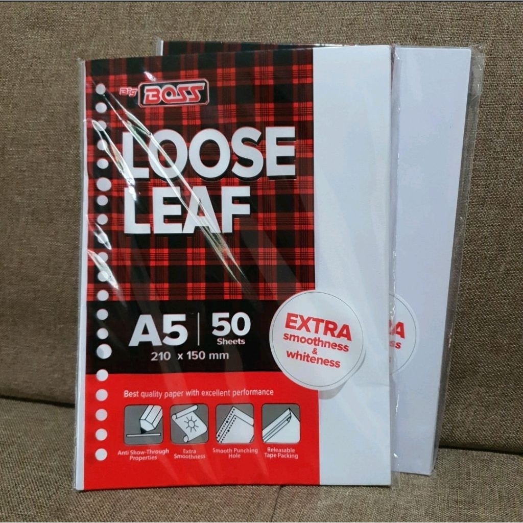 

Kertas Loose Leaf A5 Polos