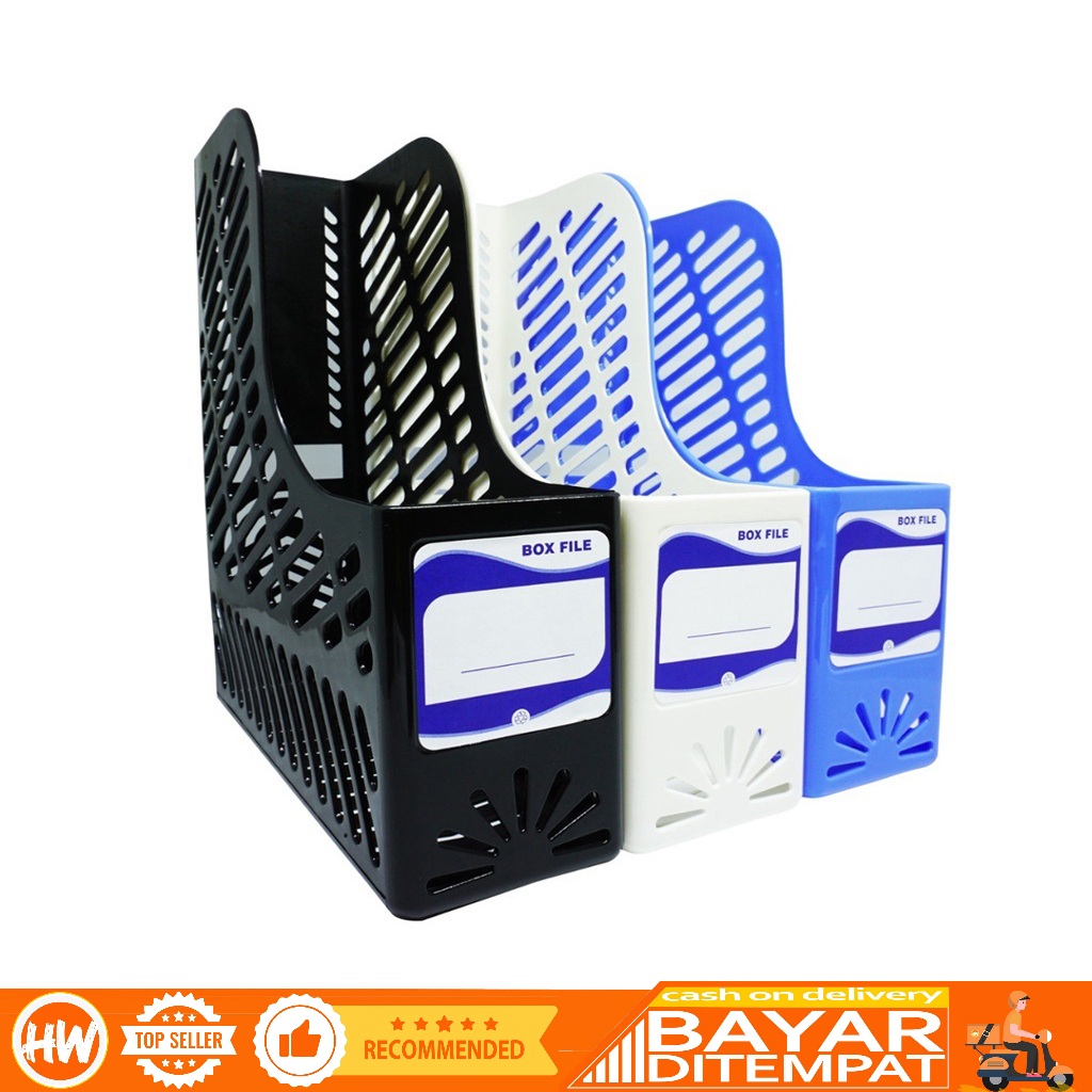 

HaiWai COD Box File Premium PVC Tebal / Box Plastik Dokumen Tempat Berkas / Kotak Penyimpanan File & Dokumen BX02