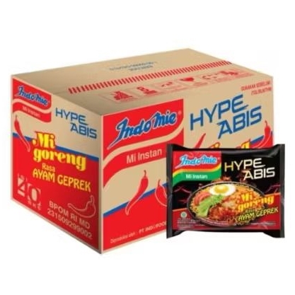 

INDOMIE GORENG AYAM GEPREK - 1 DUS ISI 40 PCS - HARGA MURAH - PROMO - GRATIS ONGKIR