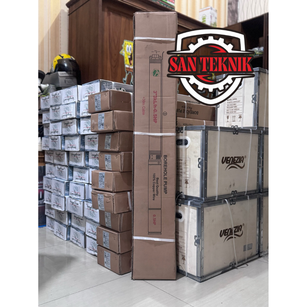 Pompa Sibel 0.5hp+Kabel 30m/Pompa Sibel 0.5hp 3" Output 1”