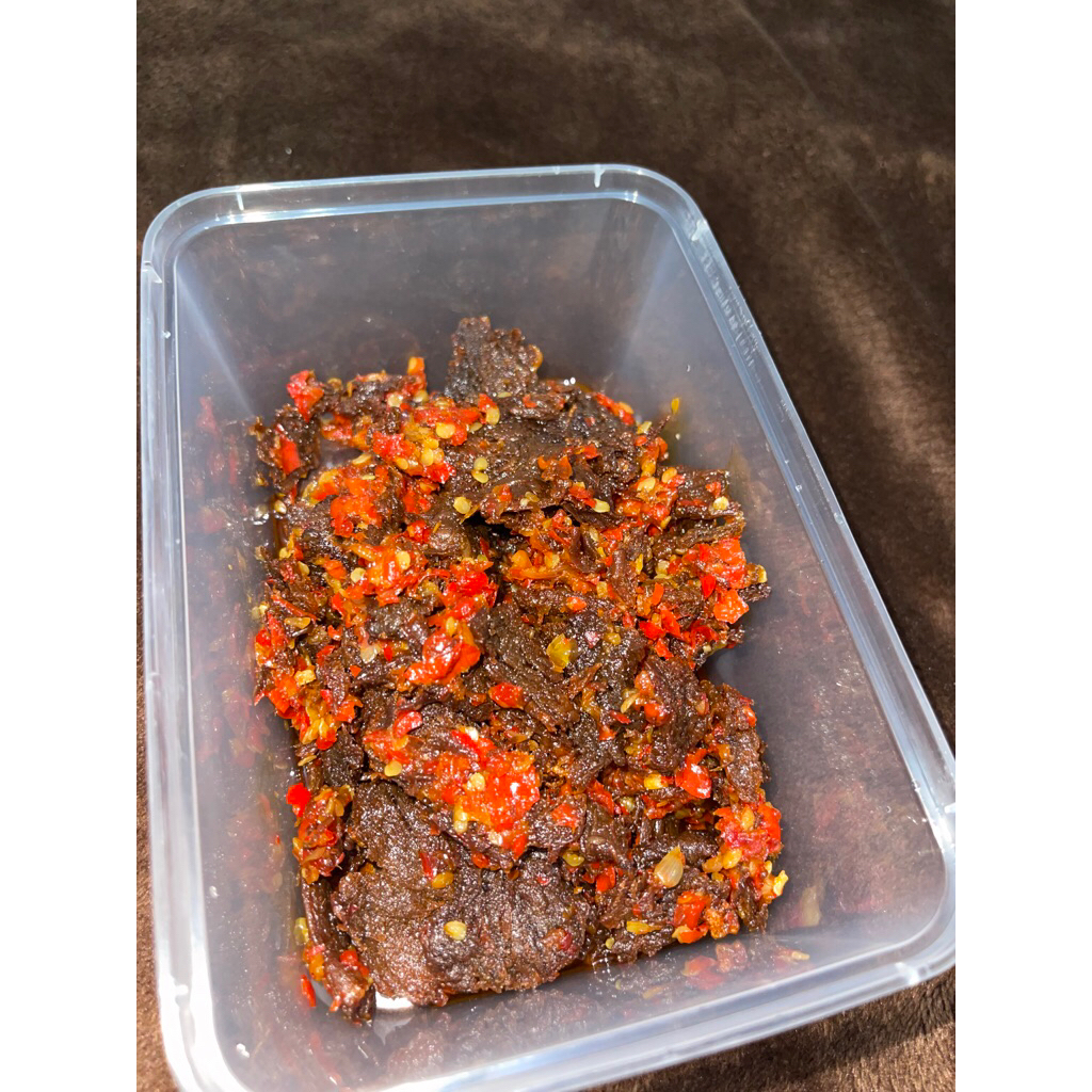 

DENDENG KERING BALADO