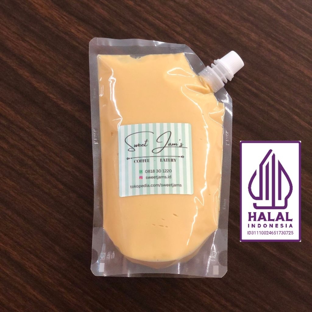 

Sweet Jams Cheese Sauce Halal / Saos Keju