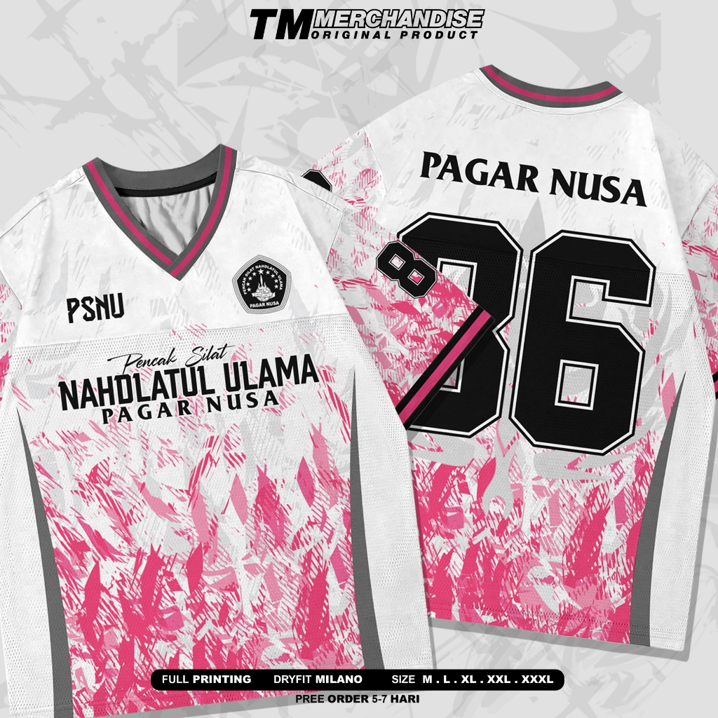 jersey psnu 1986 jersey pencak silat nahdlatul ulama