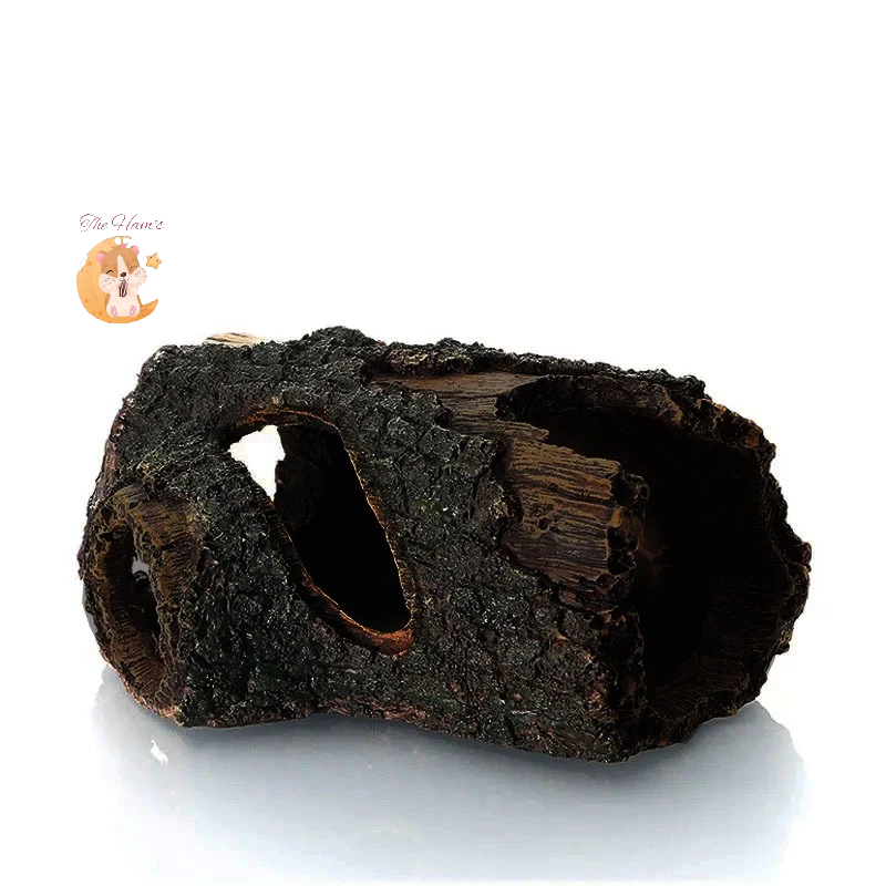 (The Ham's)  KAYU KEROPOS tempat sembunyi ikan di aquarium, hiasan kayu keropos aquarium, dekorasi a