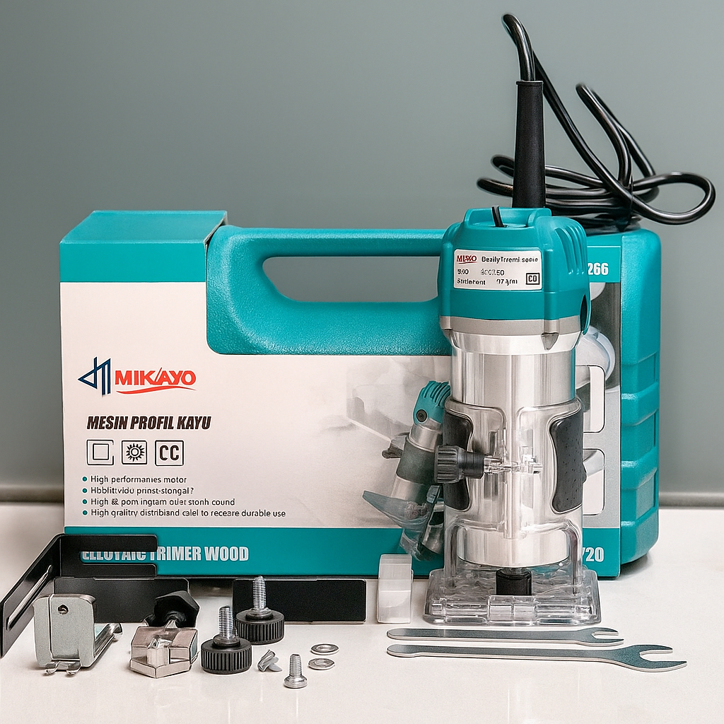 TRIMMER MAKITA M3701B / MT 370 Maktec MT370 Maktec Mesin Profil Router Trimmer Kayu MIKAYO