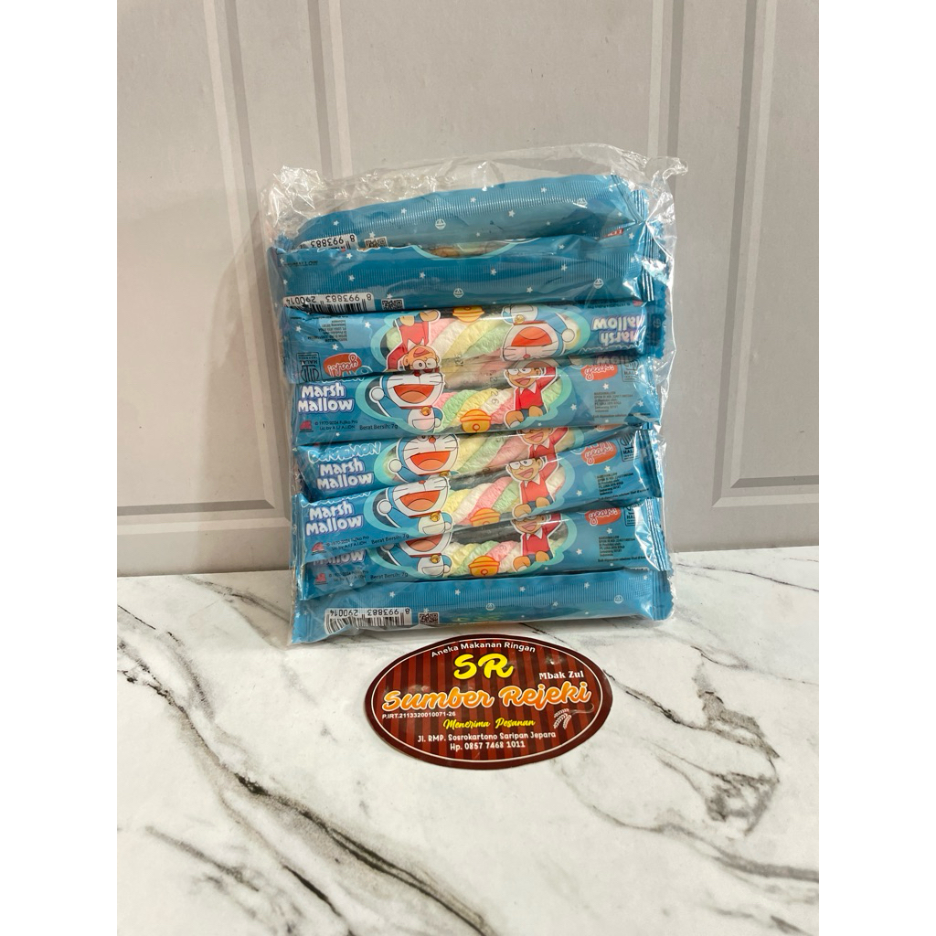 

DORAEMON MARSHMALLOW ISI 10 PCS