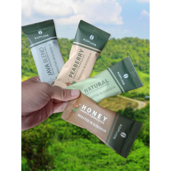 

KOPIJOS Kopi Instan Murni Kemasan Sachet Premium Oleh-oleh dari Jogja Yogyakarta KOPIJOS Instant Premium Ground Coffee Robusta Arabica