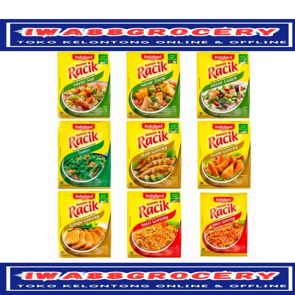 

indofood racik aneka masakan harga 1sachet