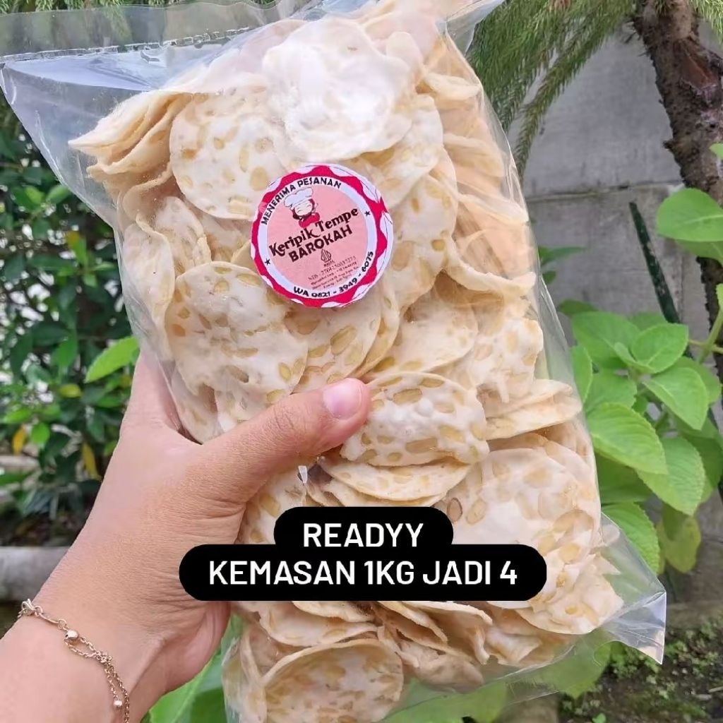 

KERIPIK TEMPE SAGU 250 GR ORIGINAL