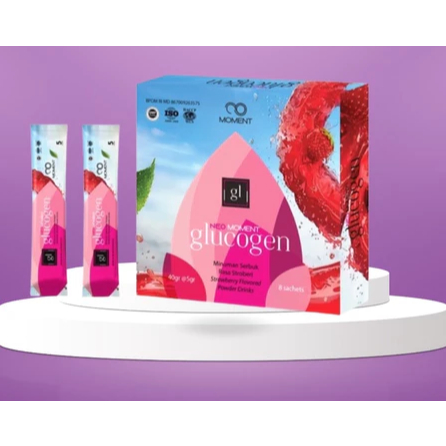 NEO GLUCOGEN MOMENT Suplemen Minuman Kecantikan, Collagen, Gluthatione, Vitamin Kulit