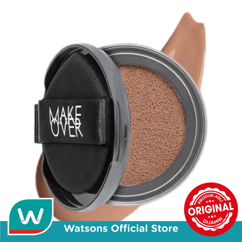 Make Over Hydrastay Prismatic Glass Cushion N50 Tan 12g - Refill