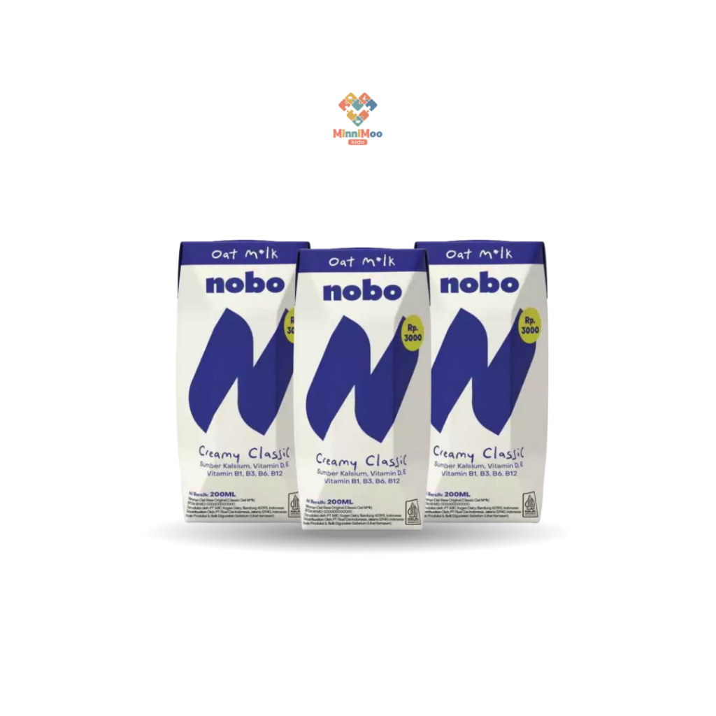 

(3 pcs) Susu Nobo Oat Milk Creamy Oat 200ml Oatside Mini