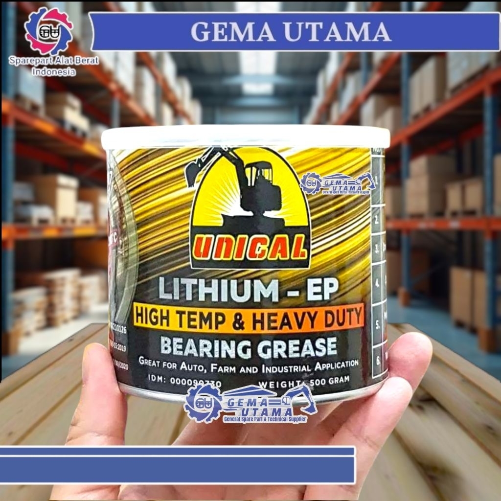 UNICAL - Minyak gemuk, Grease, bisa untuk stempet CVT motor / mobil - Unical Lithium EP