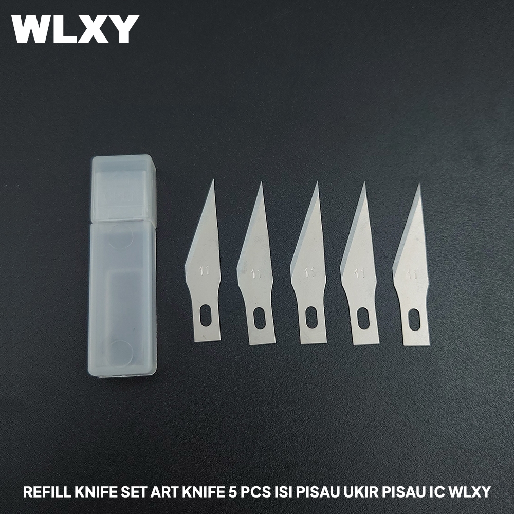 Refill Knife Set Art Knife Isi Pisau Ukir Pisau IC WLXY