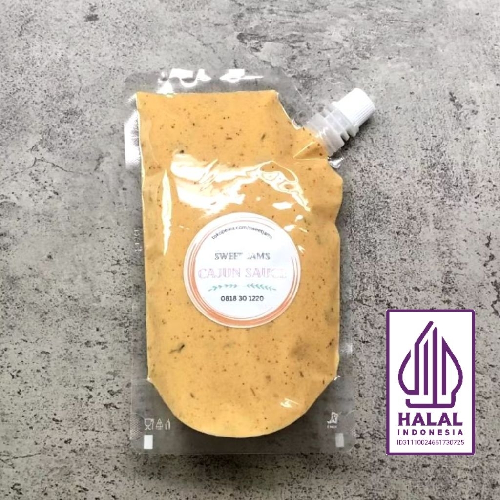 

Cajun Sauce Halal / Saos / Saus Cajun Halal 500 gram