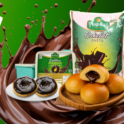 

TEKOMAS - PROMO BUNDLING Pasta Choice Coklat 1 Kg + Glaze Coklat 1 Kg Paket Hemat Bahan Kue Premium