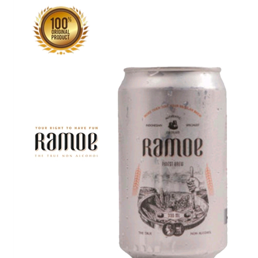 

Ramoe 330 ml - Beer non alkohol - 1 kaleng