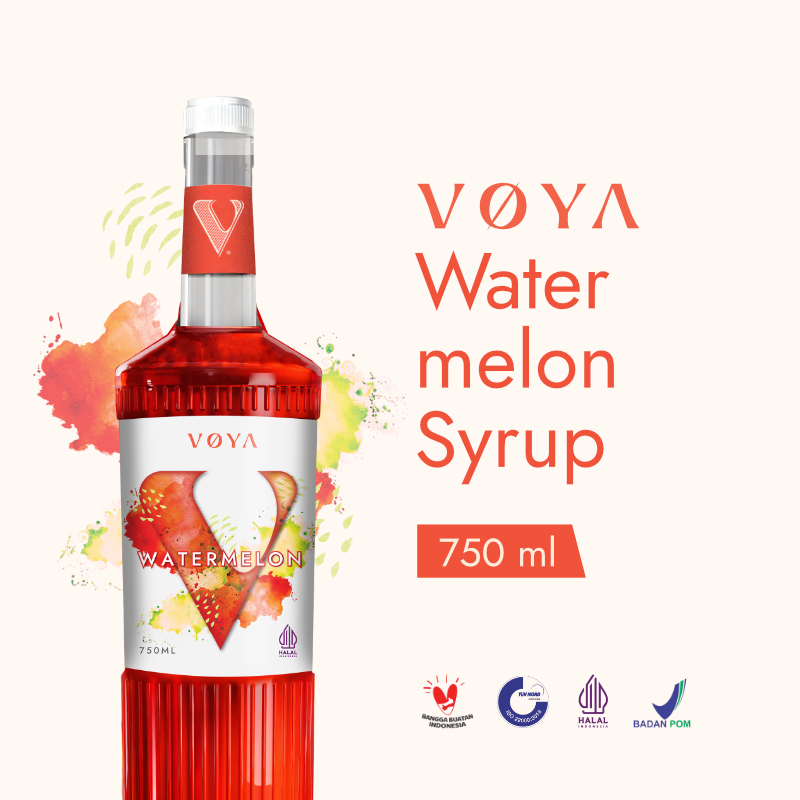 

VOYA Premium Watermelon Syrup 750 ML (Sirup Premium Rasa Tiramisu)
