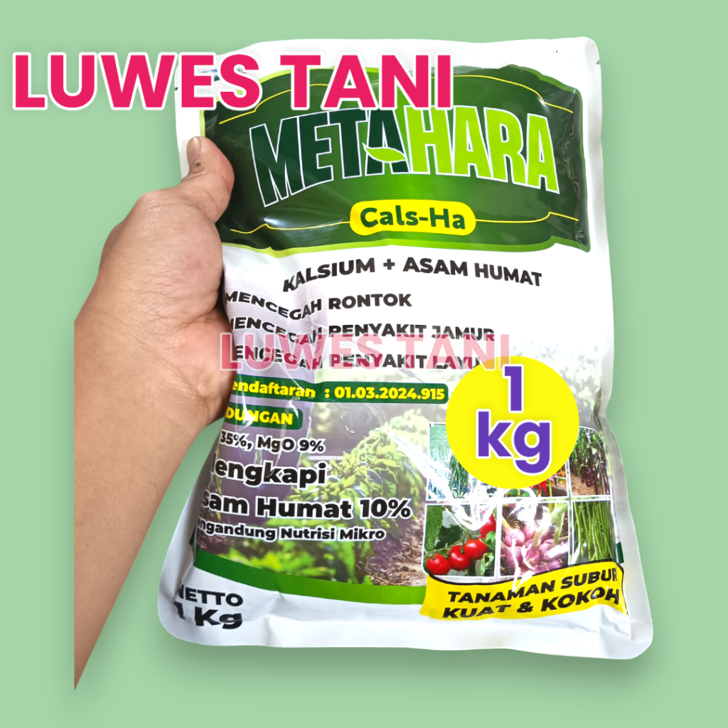 Pupuk Metahara Cals-Hara 1 kg Kalsium (Ca) dan Asam Humat (HA)