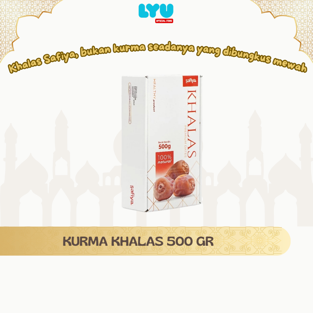

SAFIYA KHALAS 500GR / 1 KG – kurma premium khalas asli | manis legit alami | lembut segar | 100% natural tanpa pengawet | kualitas impor super | original 100%
