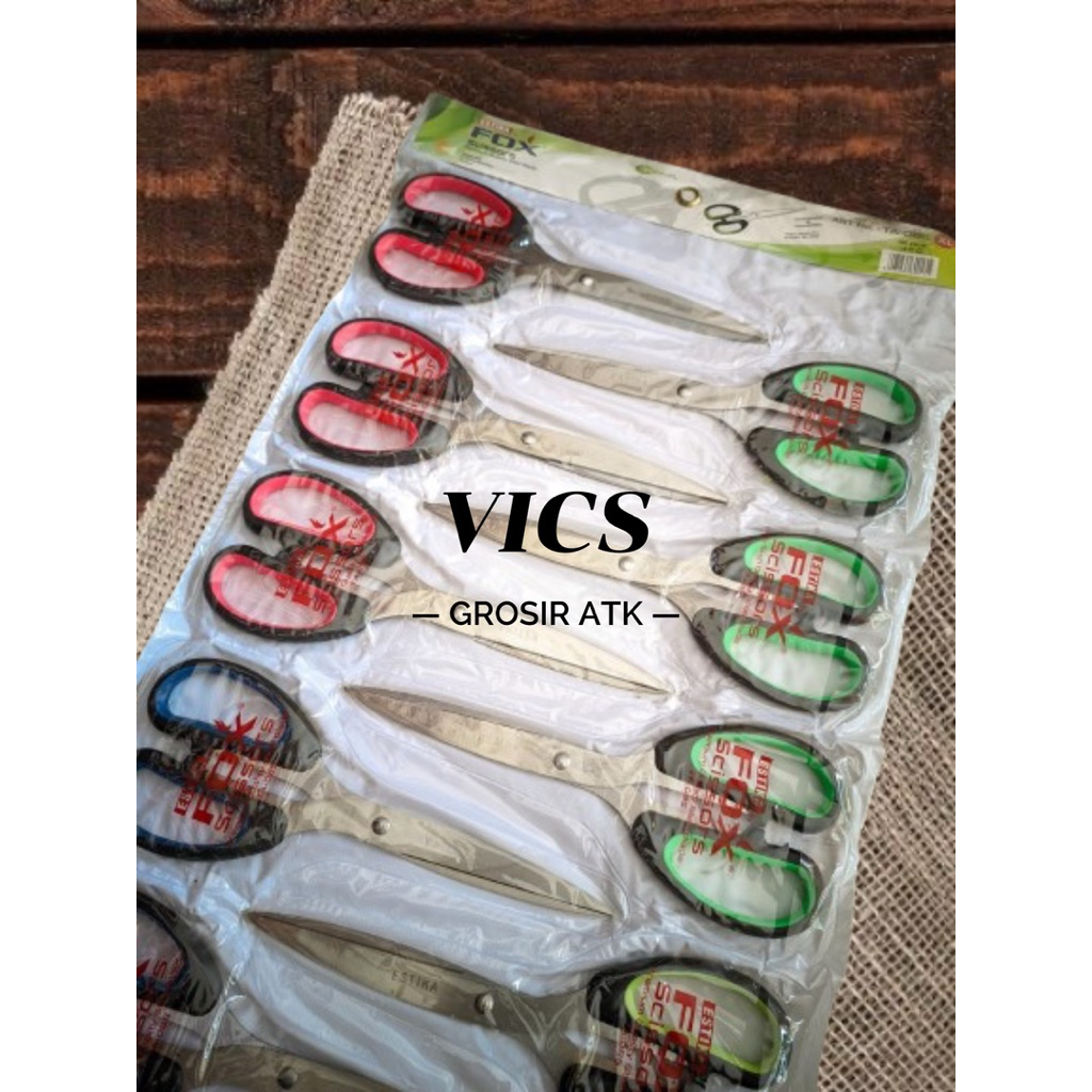

Gunting Estika 085 XL 1 renteng isi 12 pcs