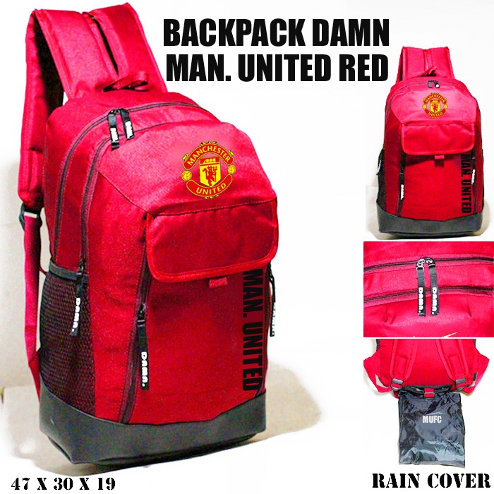 Tas ransel manchester united / backpack manchester united / tas gendong manchester united