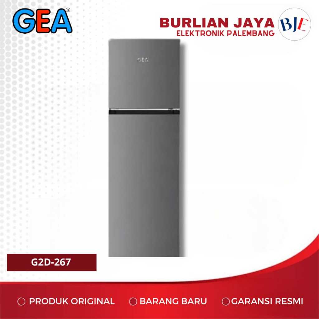 KULKAS 2 PINTU GEA G2D-267 KULKAS 2 PINTU PALEMBANG