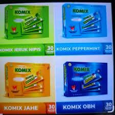 [RETAIL] OBAT BATUK KOMIX SACHET 1 BOX ISI 30 | OBAT BATUK DEWASA