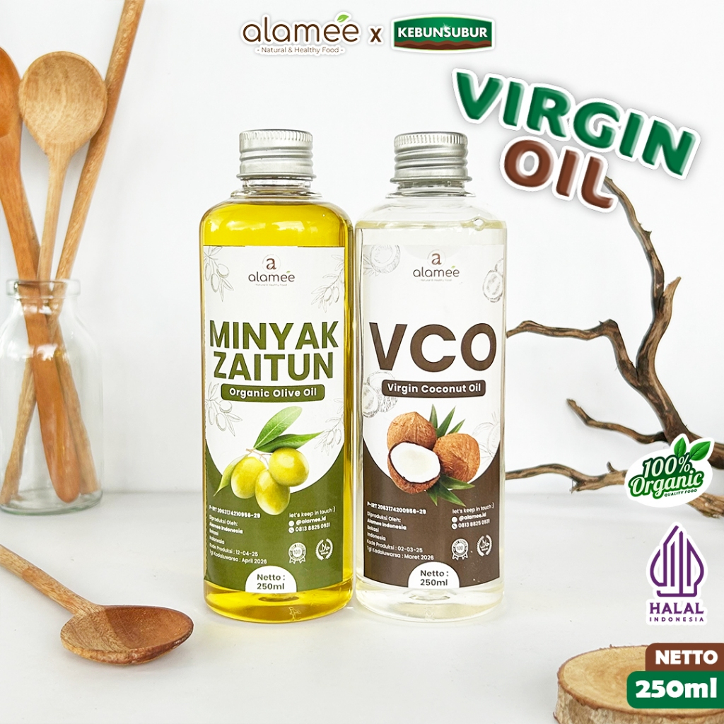 

alamee minyak murni tanpa bahan pengawet tambahan cocok untuk kebutuhan harian minyak zaitun 250ml kebunsubur Kebunsubur