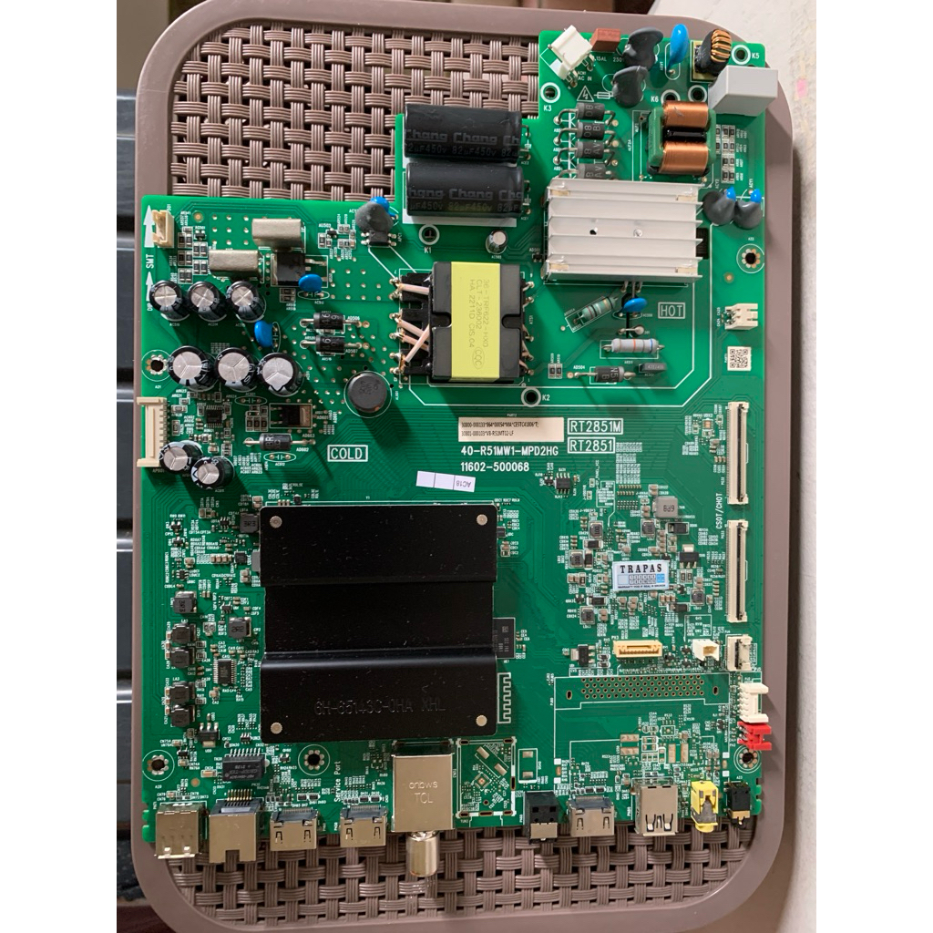 mainboard/mesin motherboard tcl 50A20