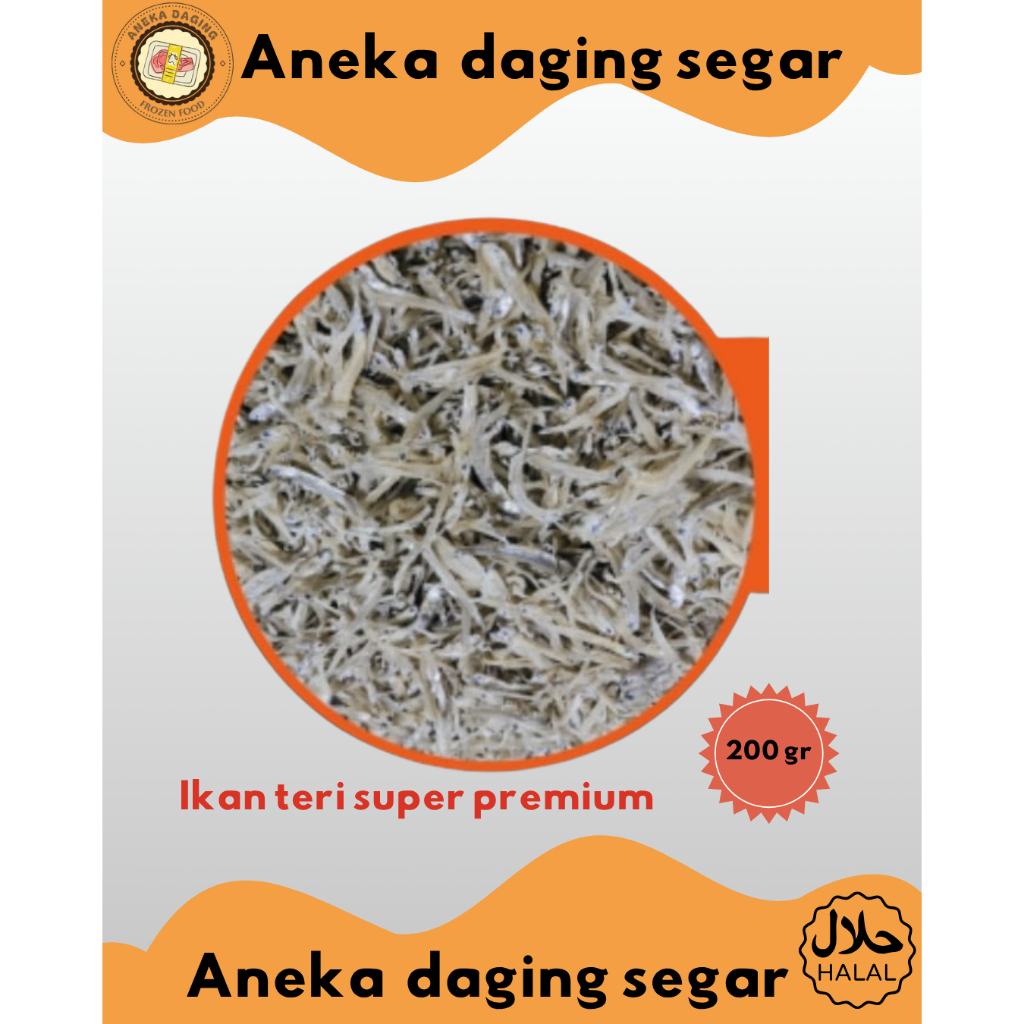 

Ikan teri sulawesi super premium 200gr