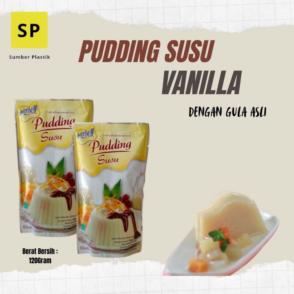 

NUTRIJEL PUDDING SUSU VANILLA