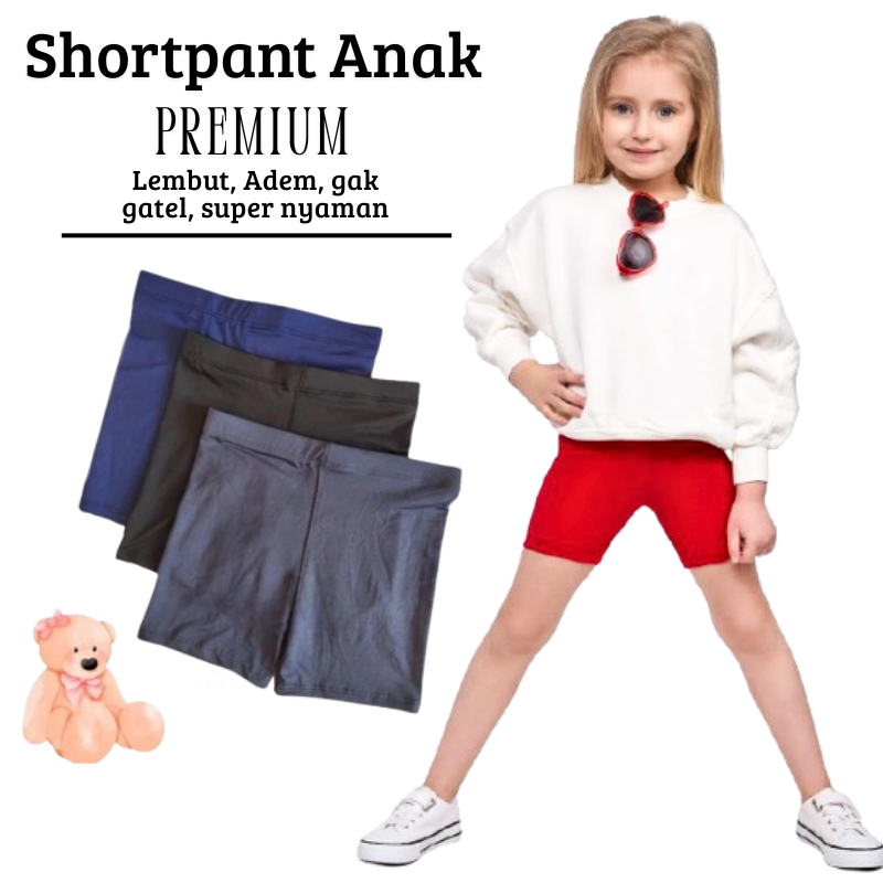 short anak sot dalaman celana pendek pilih warna shot perempuan