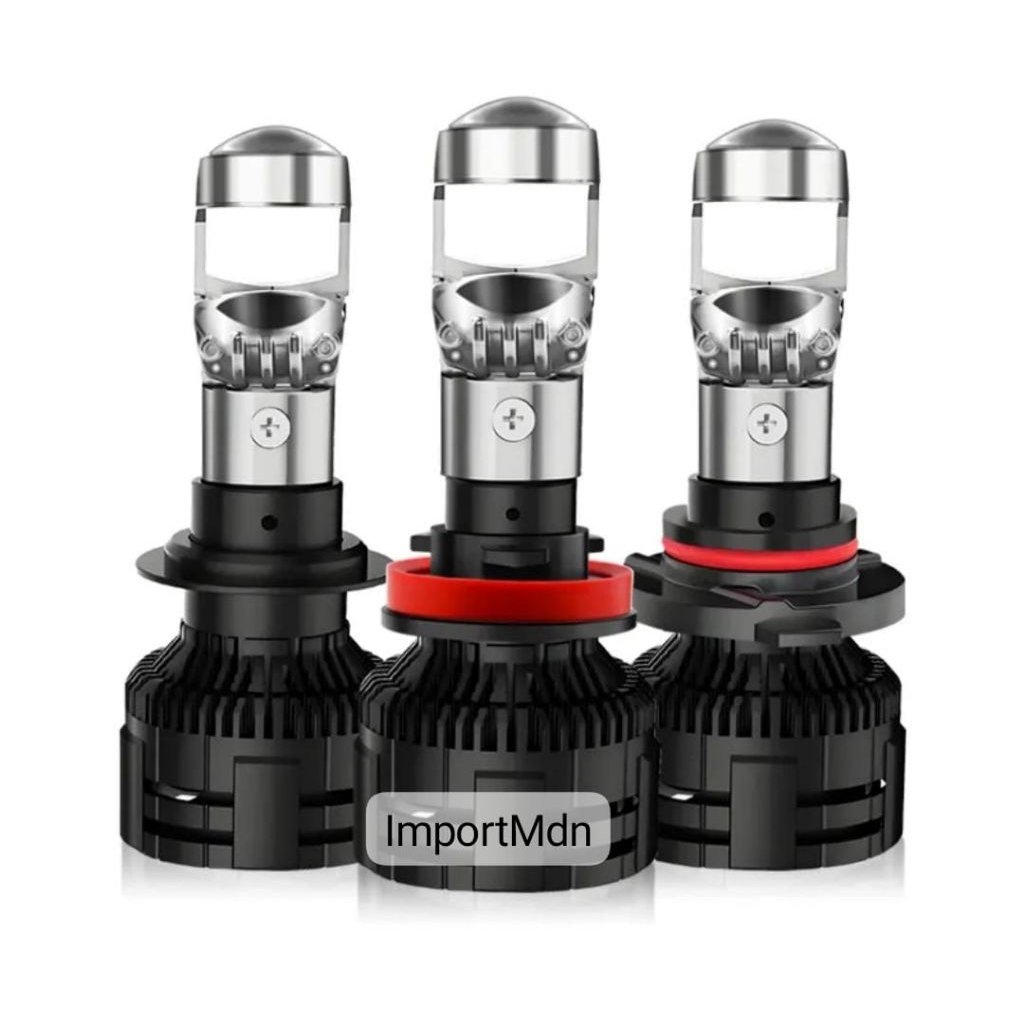 Lampu Led Headlight Bulbs A80S H11 Canbus Car Led Mini Projector dan Lampu Led Depan Len Projector M