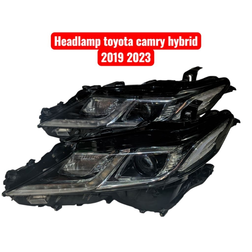 headlamp lampu depan toyota camry 2019 2021