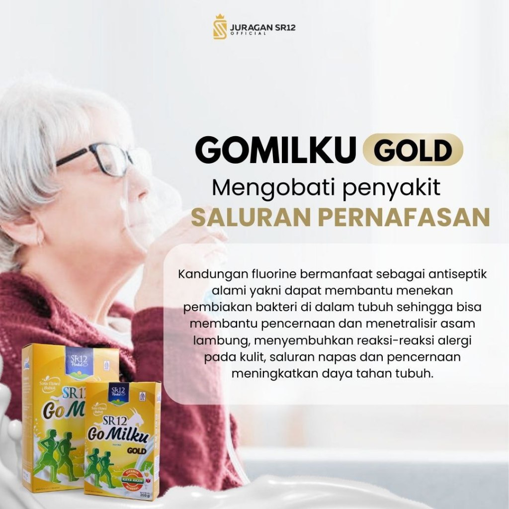 

Go Milku Gold SR12 Herbal Susu Kambing Etawa SR12