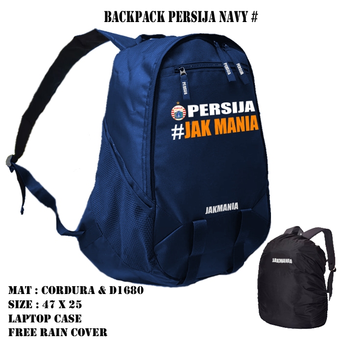 Tas PERSIJA / tas ransel PERSIJA JAKARTA / bacpack JAK MANIA / tas laptop PERSIJA